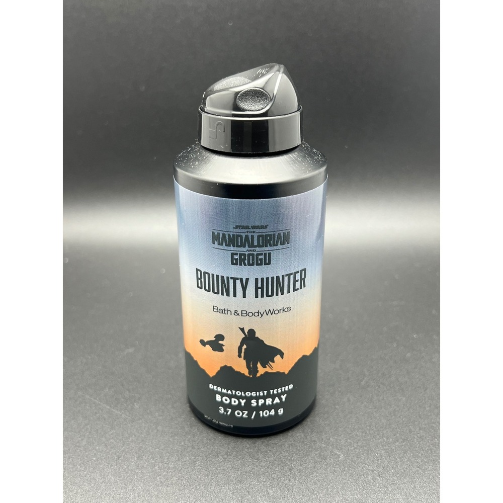 Bath & Body Works Star Wars Mandalorian Grogu Bounty Hunter Body Spray 3.7oz NEW